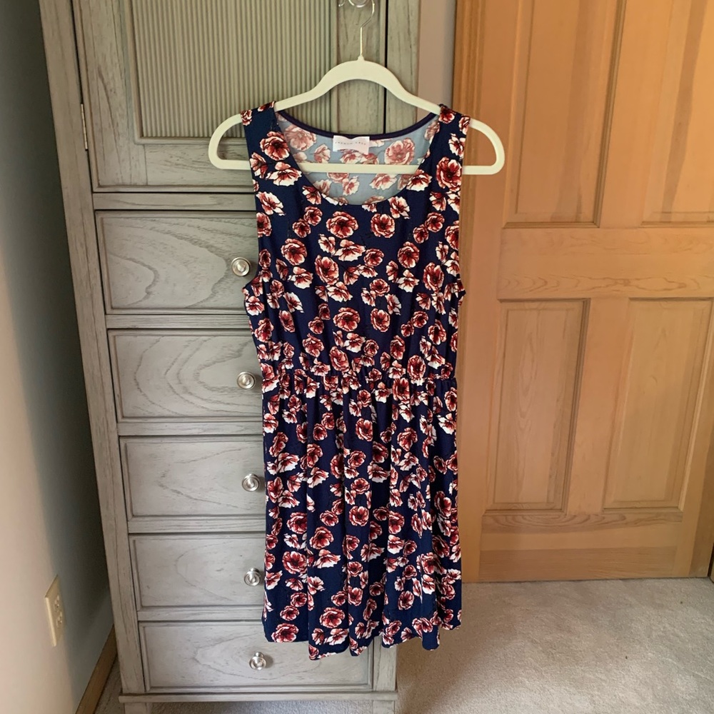 Stretchy Floral Tank Dress